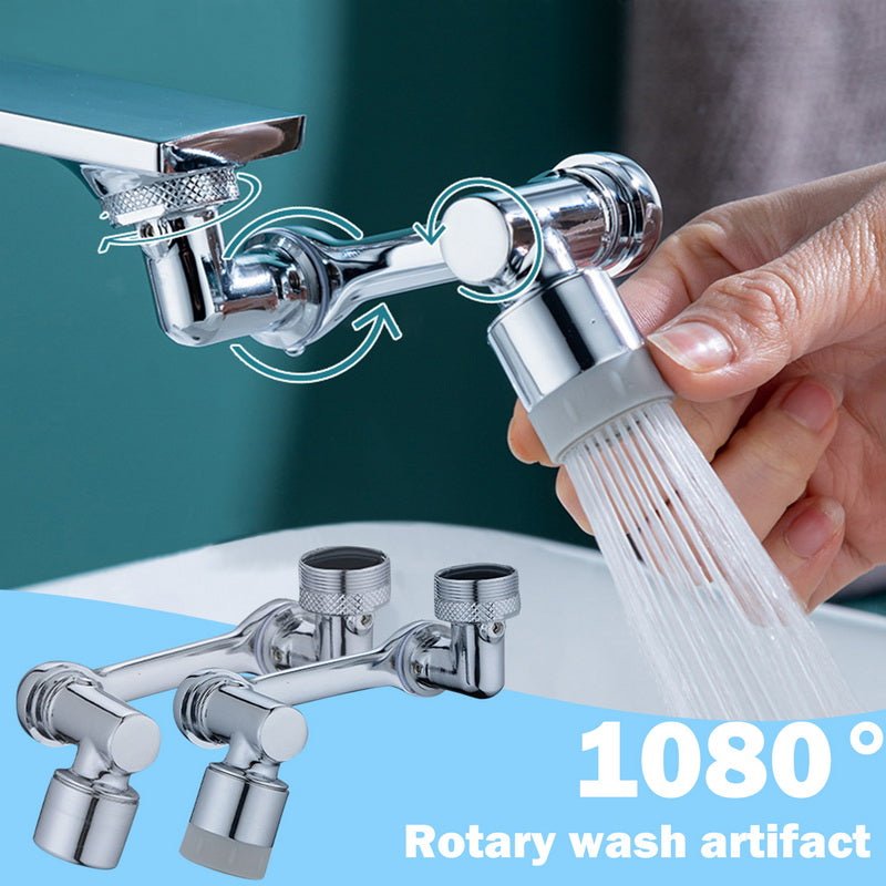 Universal 1080 Swivel Faucet Aerator Multifunction Faucet Extender Splash-Proof - Faucet Accessories -  Trend Goods