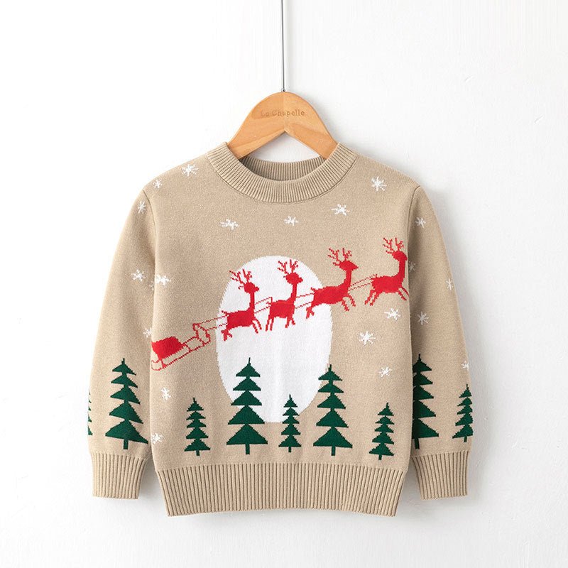 Viscose, Cotton Christmas Sweaters For Children - Sweaters -  Trend Goods