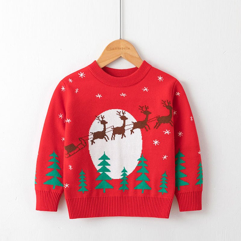 Viscose, Cotton Christmas Sweaters For Children - Sweaters -  Trend Goods