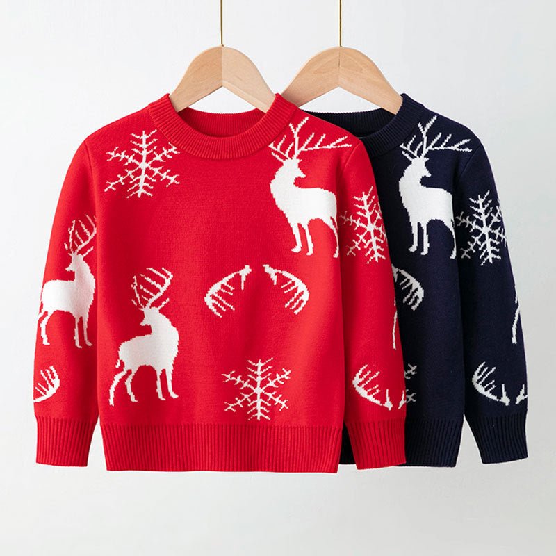 Viscose, Cotton Christmas Sweaters For Children - Sweaters -  Trend Goods