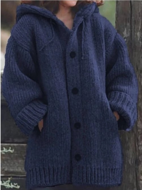 Warm sweater coat - Coats -  Trend Goods