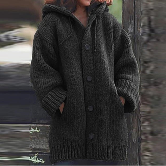 Warm sweater coat - Coats -  Trend Goods