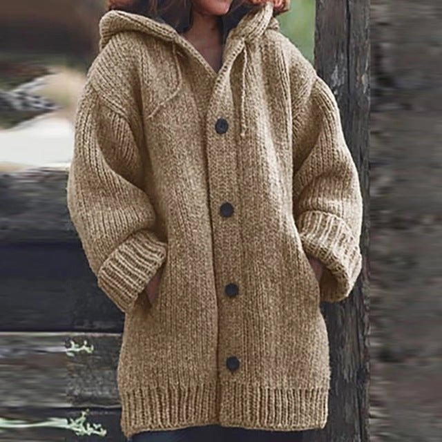 Warm sweater coat - Coats -  Trend Goods