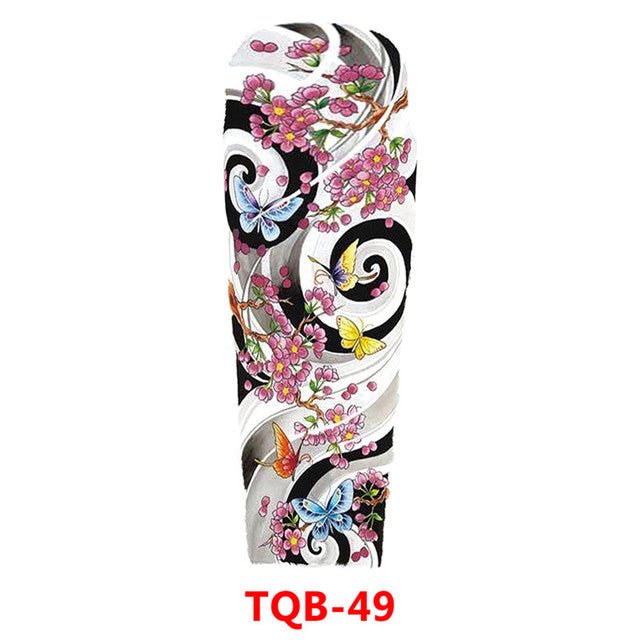 Waterproof Temporary Tattoo Sticker Totem Geometric Full Arm - Tattoo Stickers -  Trend Goods