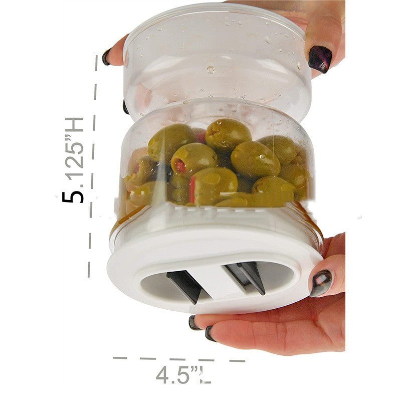 Wet And Dry Separation Pickle Jar Pickle & Olive Container - Kitchen Gadgets -  Trend Goods