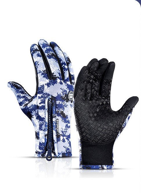 Winter Gloves Touch Screen Ability  Waterproof Sports Gloves With Fleece - Gloves -  Trend Goods