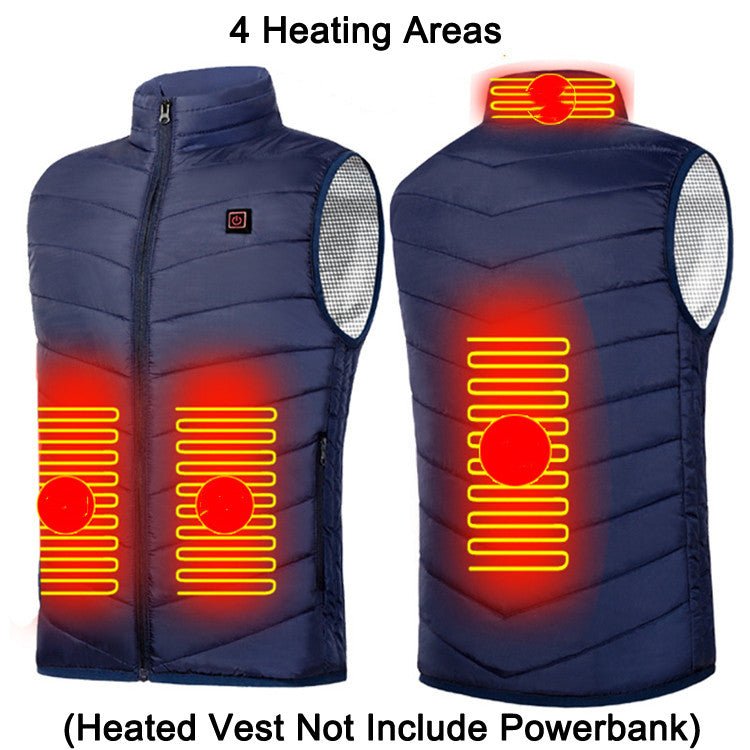 Winter USB Heating Jacket Warm Clothing - Jackets -  Trend Goods