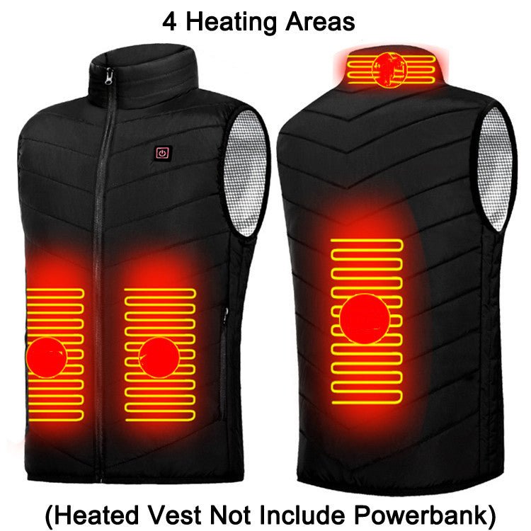 Winter USB Heating Jacket Warm Clothing - Jackets -  Trend Goods
