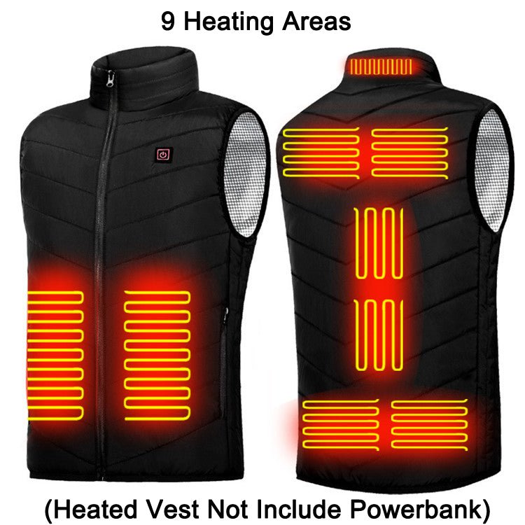 Winter USB Heating Jacket Warm Clothing - Jackets -  Trend Goods