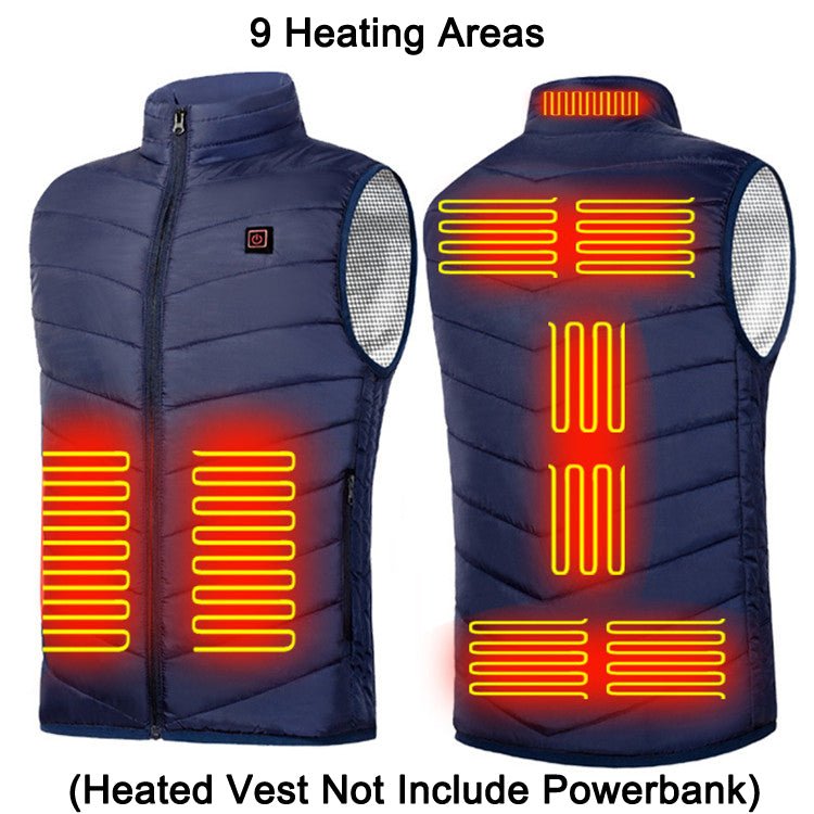 Winter USB Heating Jacket Warm Clothing - Jackets -  Trend Goods