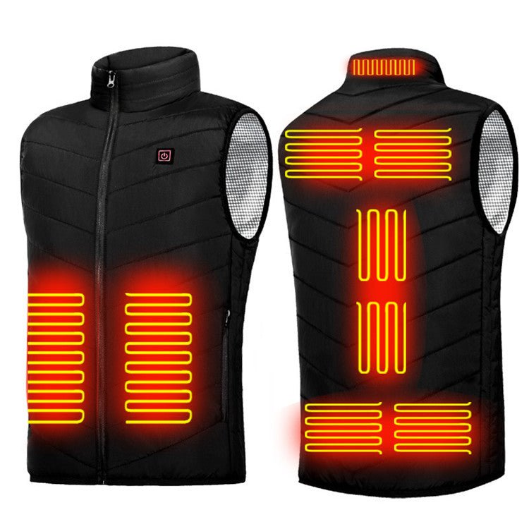 Winter USB Heating Jacket Warm Clothing - Jackets -  Trend Goods