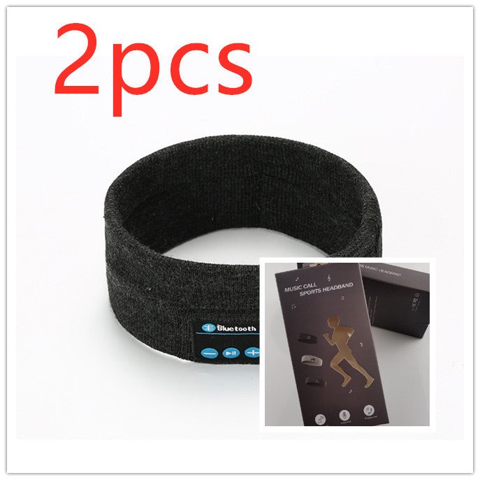 Wireless Bluetooth Headband Outdoor Fitness Yoga Headband - Bluetooth Headbands -  Trend Goods