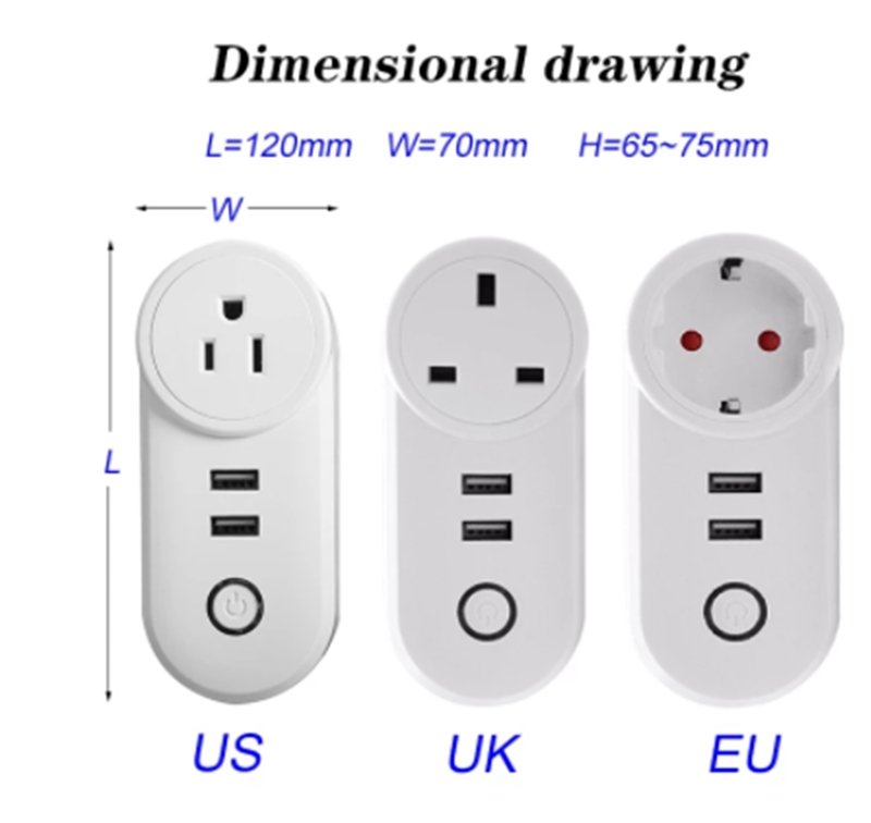 Wireless Power Socket Wifi APP Control Timer Charger - Wireless Socket -  Trend Goods