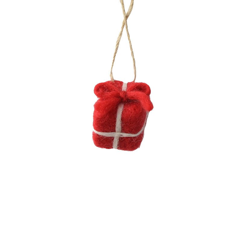 Wool Felt Cane Christmas Tree Diy Decoration Small Pendant - Holiday Decorations -  Trend Goods