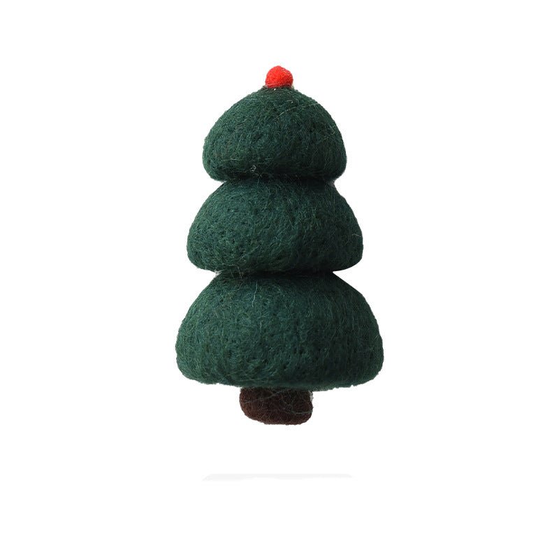 Wool Felt Cane Christmas Tree Diy Decoration Small Pendant - Holiday Decorations -  Trend Goods