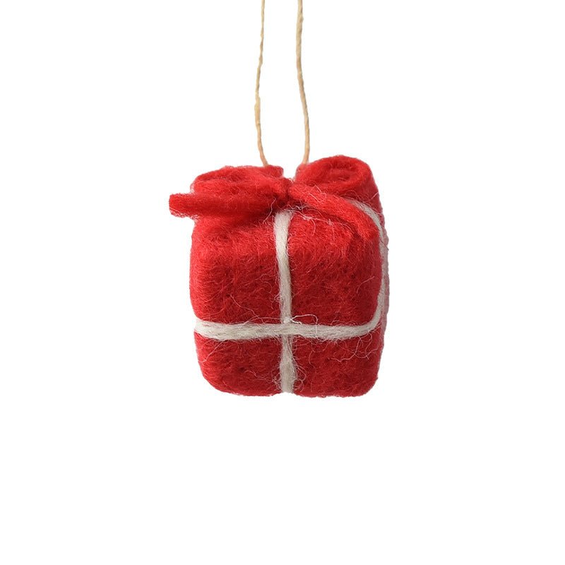 Wool Felt Cane Christmas Tree Diy Decoration Small Pendant - Holiday Decorations -  Trend Goods