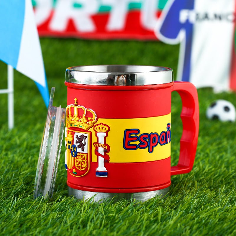 World Cup Soccer Mug Souvenirs Fans Small Gifts - Mugs -  Trend Goods