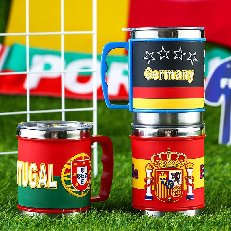 World Cup Soccer Mug Souvenirs Fans Small Gifts - Mugs -  Trend Goods