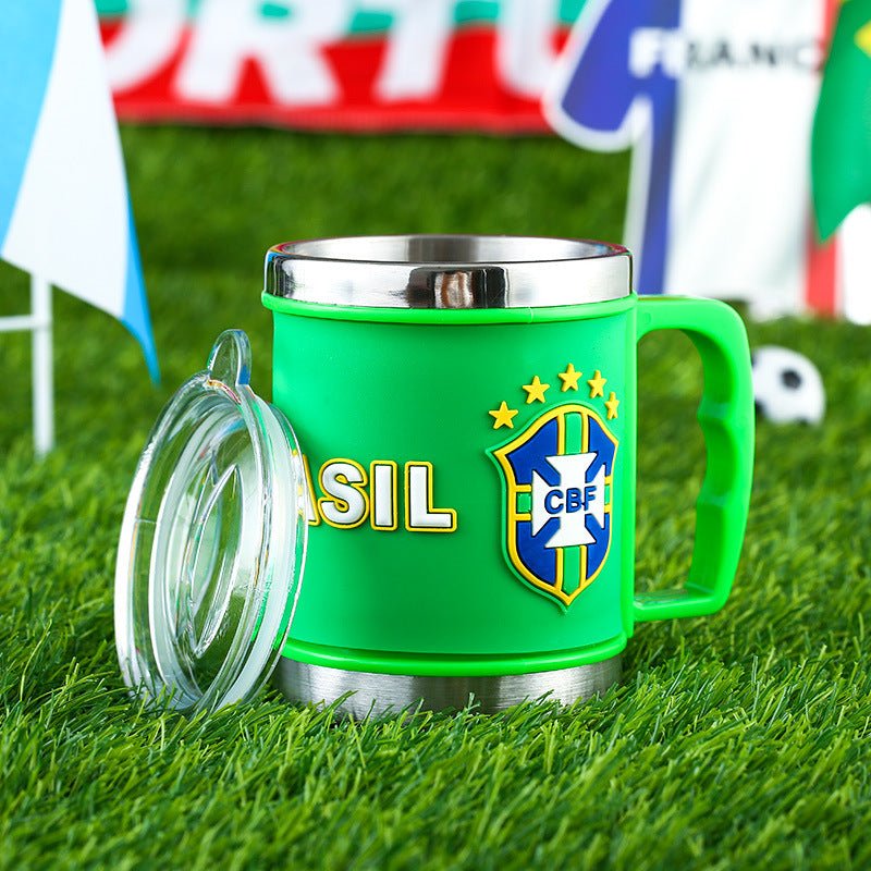 World Cup Soccer Mug Souvenirs Fans Small Gifts - Mugs -  Trend Goods