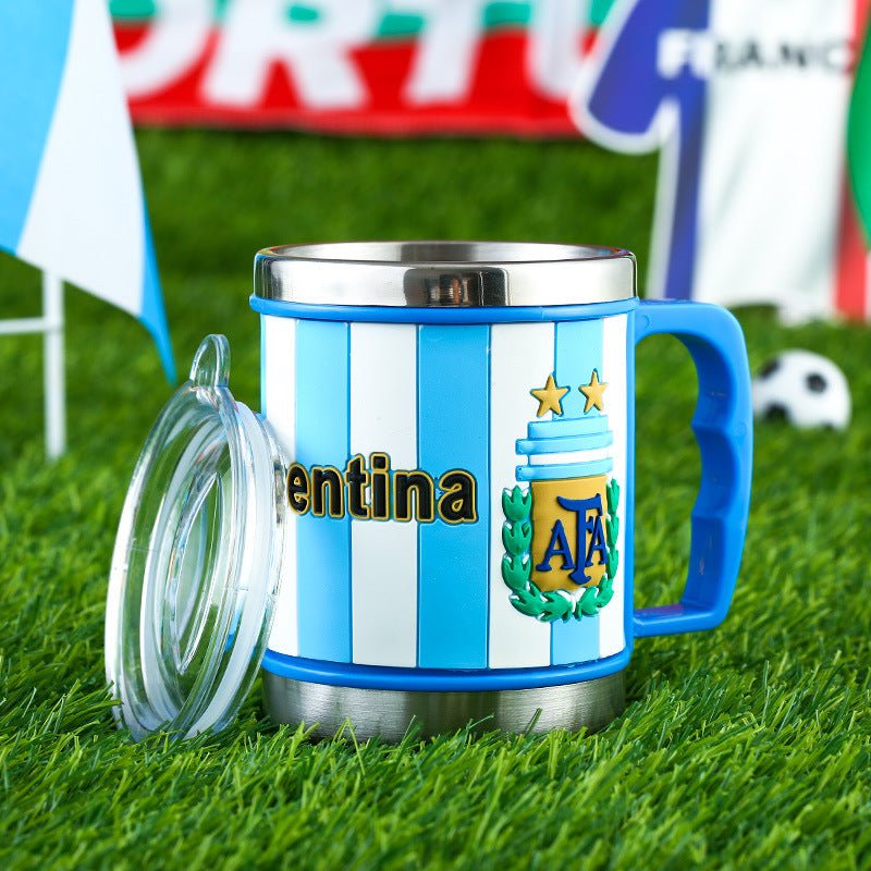 World Cup Soccer Mug Souvenirs Fans Small Gifts - Mugs -  Trend Goods