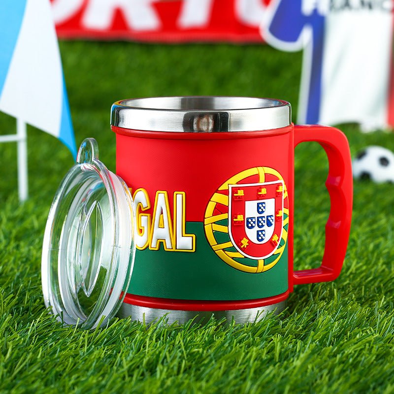 World Cup Soccer Mug Souvenirs Fans Small Gifts - Mugs -  Trend Goods