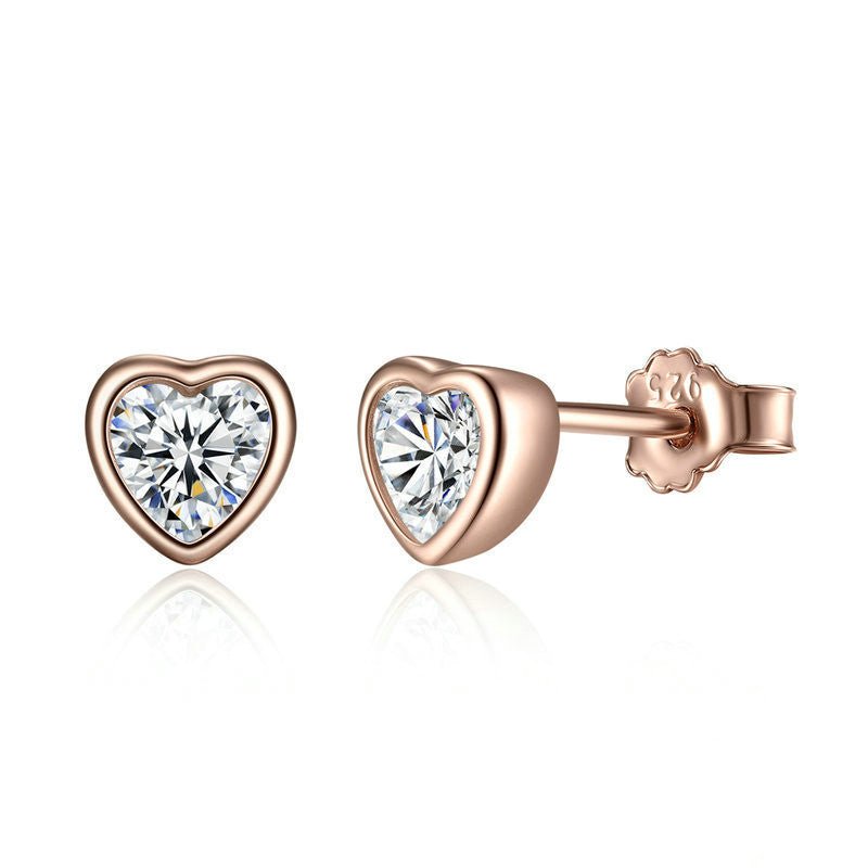 Zirconium Diamond Cute Jewelry Earrings - Earrings -  Trend Goods